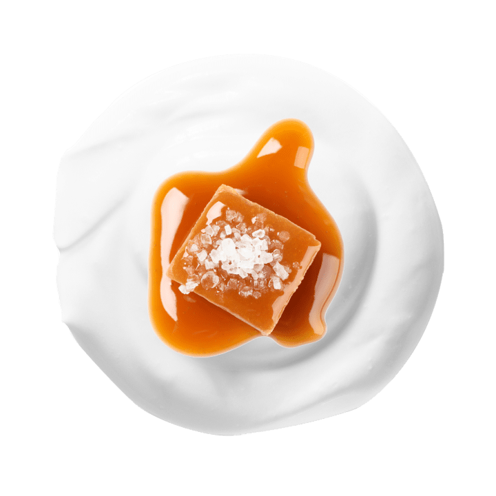 Hawaiian salted caramel cold foam